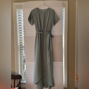 Roolee Sage Green Maxi Dress